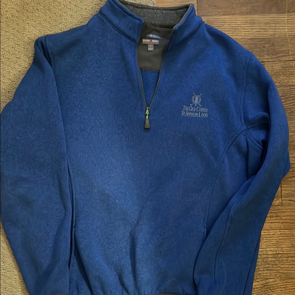 Blue Men's Sweater , Peter Milllar , St Andrew’s